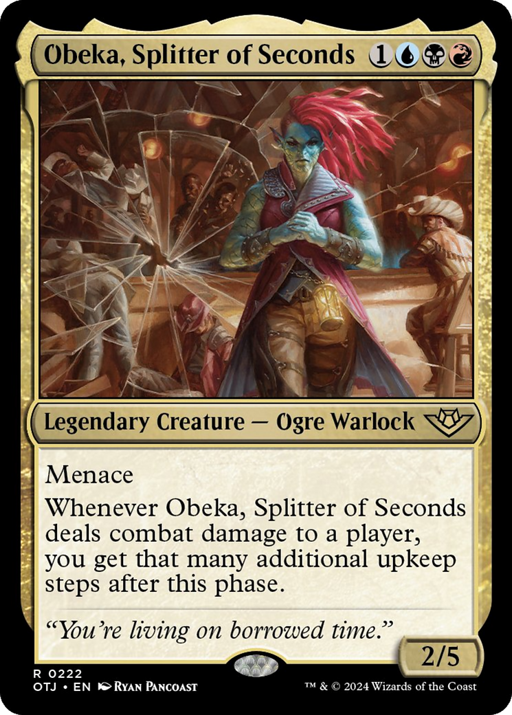 Obeka, Splitter of Seconds [Outlaws of Thunder Junction] | Devastation Store
