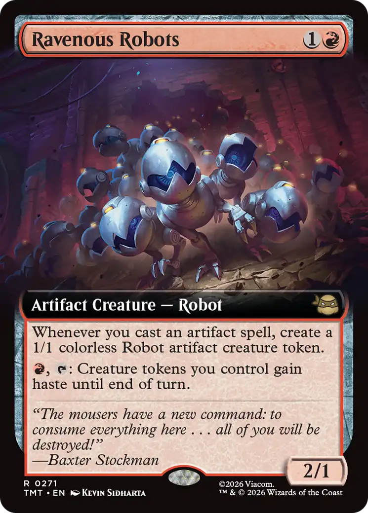 Ravenous Robots (Extended Art) [Teenage Mutant Ninja Turtles] | Devastation Store