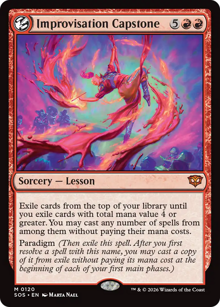 Improvisation Capstone [Secrets of Strixhaven] | Devastation Store
