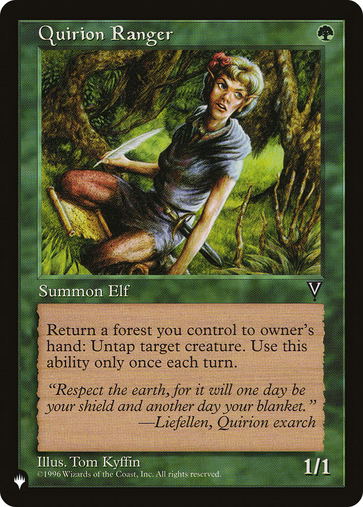 Quirion Ranger [The List Reprints] | Devastation Store