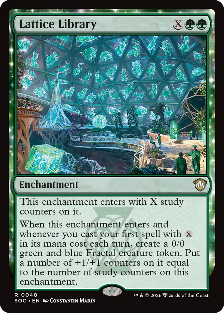 Lattice Library [Secrets of Strixhaven Commander] | Devastation Store