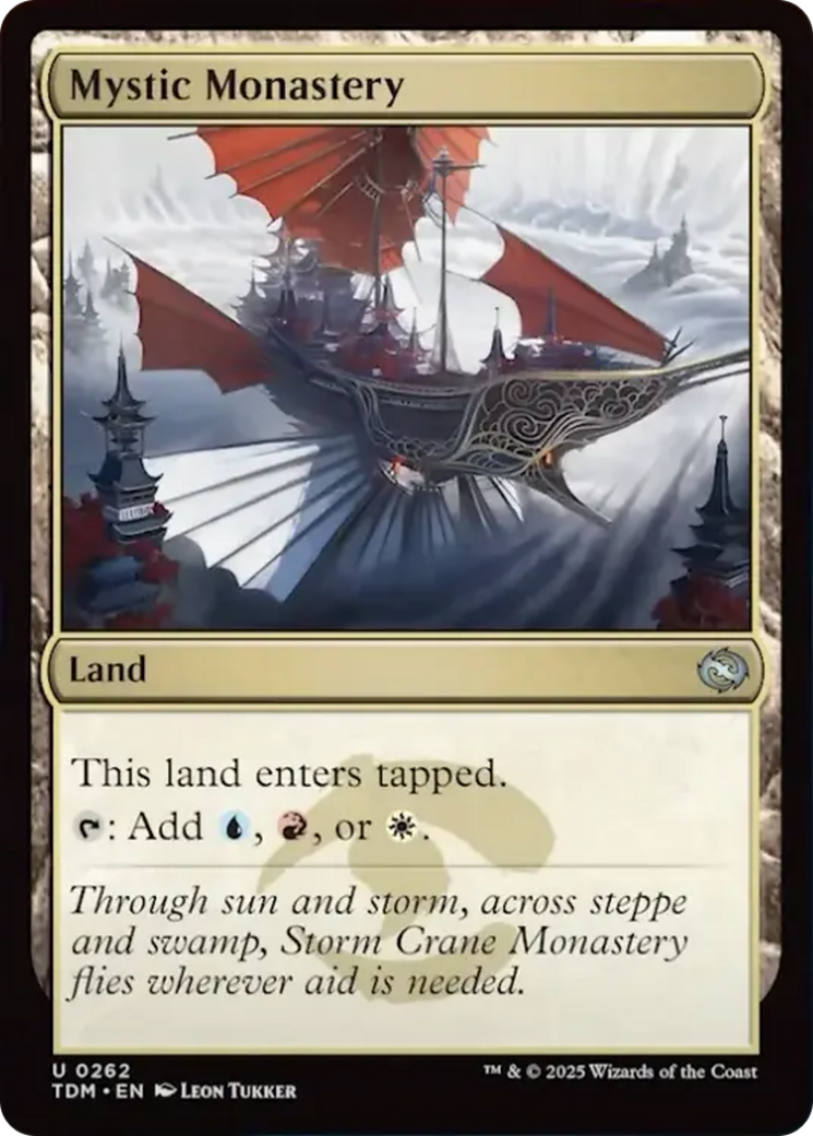 Mystic Monastery [Tarkir: Dragonstorm] | Devastation Store