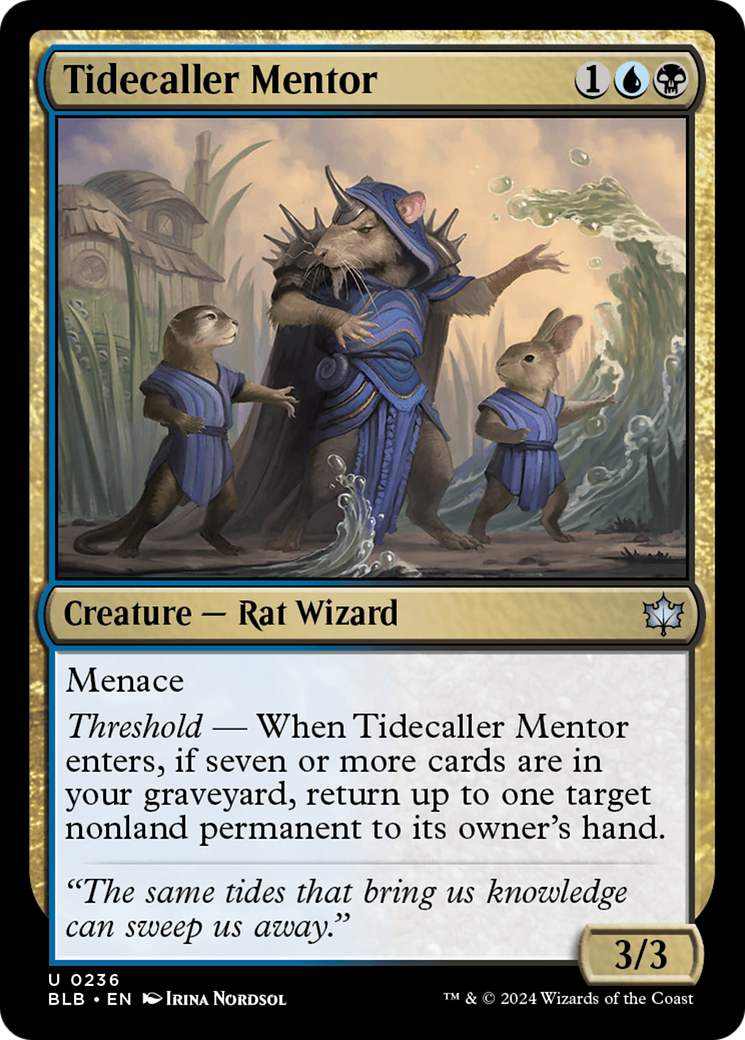 Tidecaller Mentor [Bloomburrow] | Devastation Store