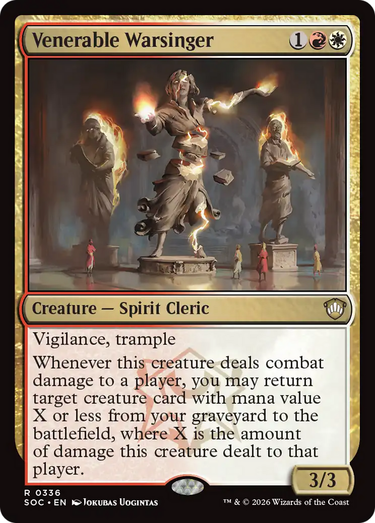 Venerable Warsinger [Secrets of Strixhaven Commander] | Devastation Store