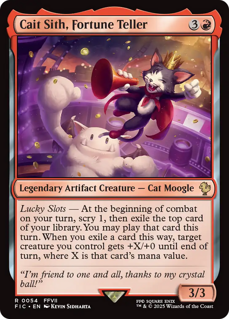 Cait Sith, Fortune Teller [FINAL FANTASY Commander] | Devastation Store