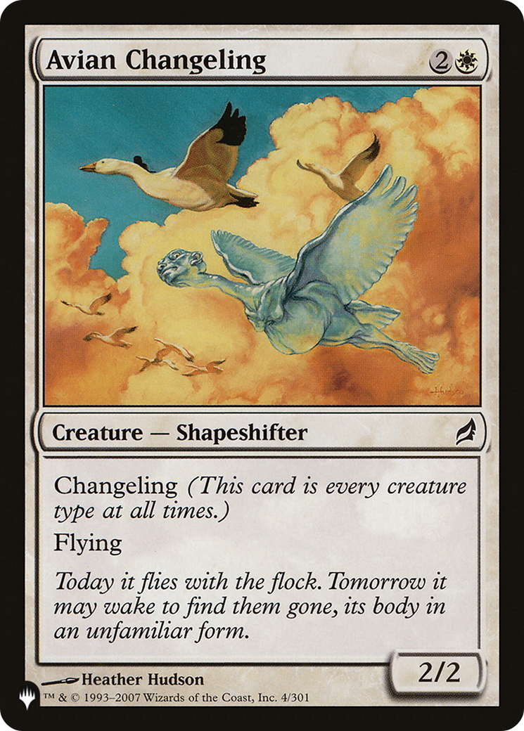 Avian Changeling [The List Reprints] | Devastation Store