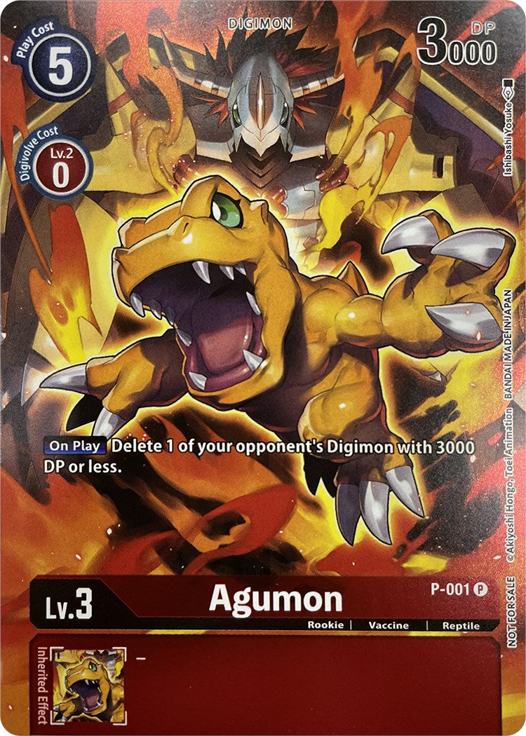 Agumon [P-001] (Tamer's Evolution Box 2) [Promotional Cards] | Devastation Store