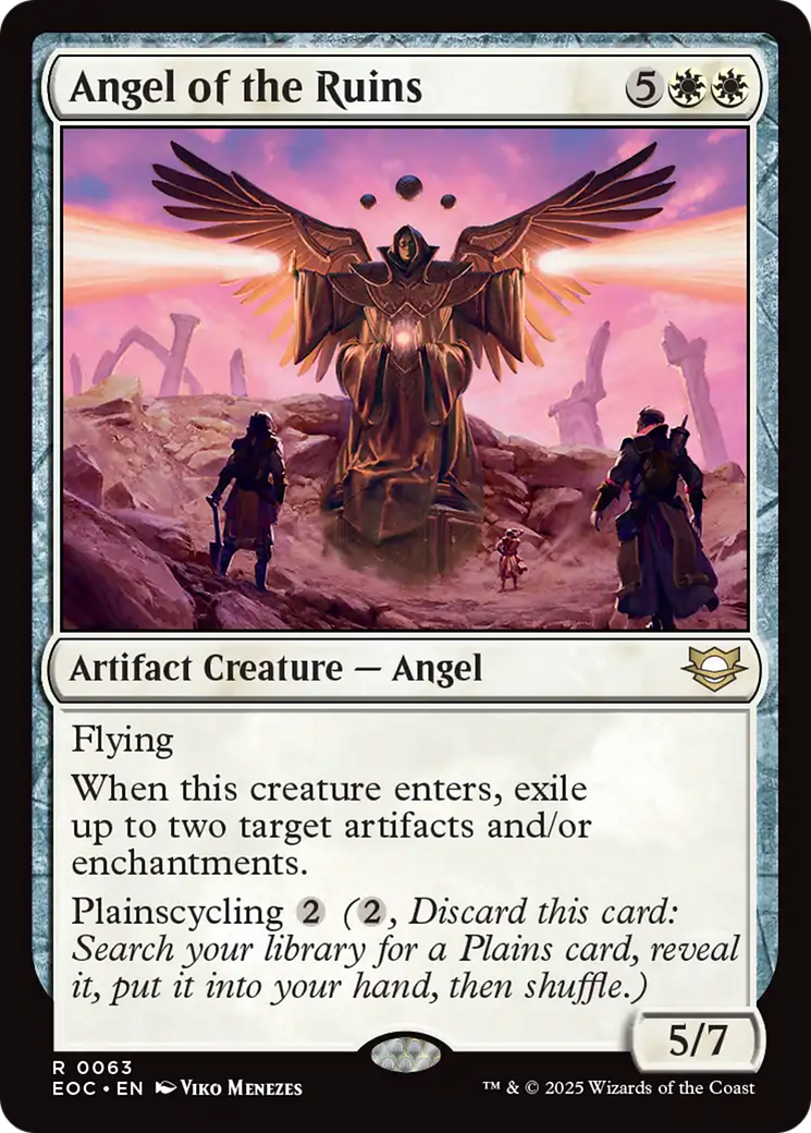 Angel of the Ruins [Edge of Eternities Commander] | Devastation Store
