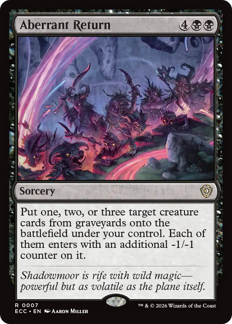 Aberrant Return [Lorwyn Eclipsed Commander] | Devastation Store