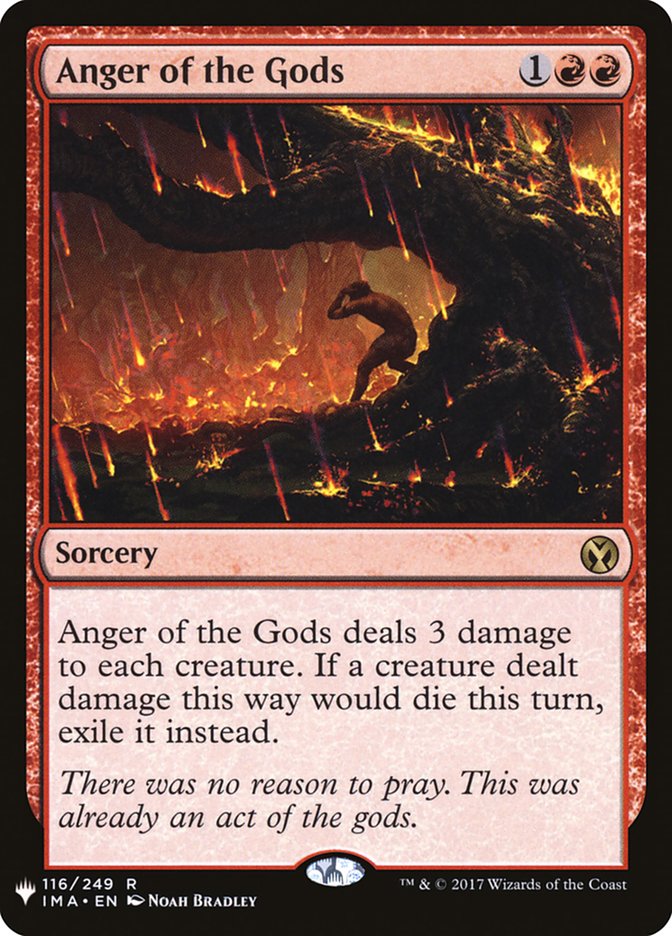 Anger of the Gods [Mystery Booster] | Devastation Store