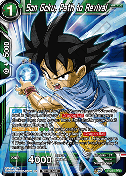 Son Goku, Path to Revival (Unison Warrior Series Boost Tournament Pack Vol. 7) (P-371) [Tournament Promotion Cards] | Devastation Store