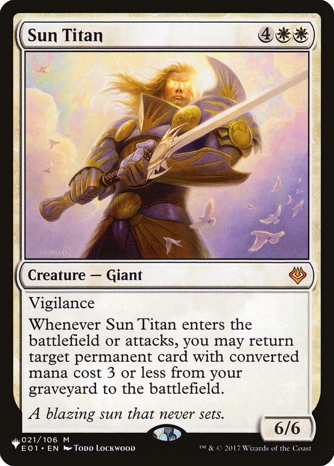 Sun Titan [The List] | Devastation Store