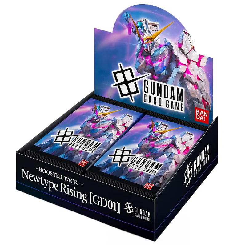 gundam new type rising booster box G Gundam Card Game Newtype GD-01 English Factory Sealed (2025) Gundam Comic A new era of Gundam begins Gundam Card Game: Newtype Rising