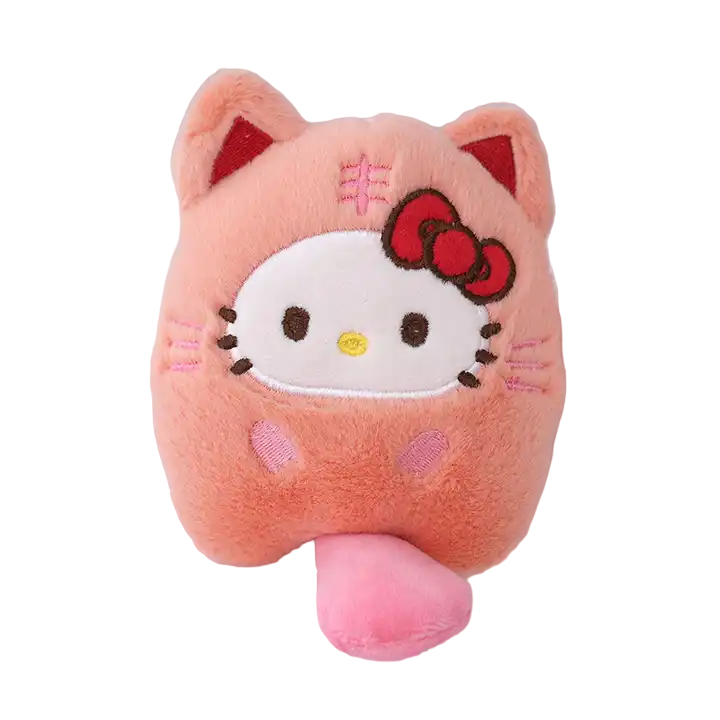 Llavero De Peluche Kuromi Hello Kitty My Melody Sanrio | Devastation Store