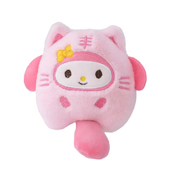 Llavero De Peluche Kuromi Hello Kitty My Melody Sanrio | Devastation Store
