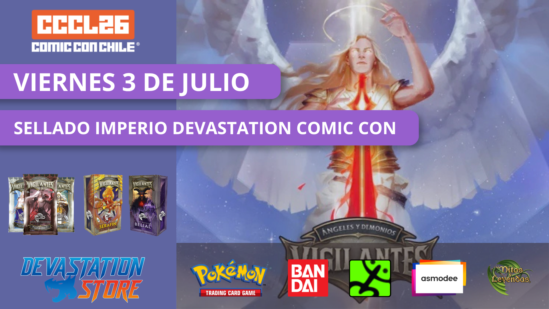 CLASIFICATORIO NACIONAL IMPERIO COMIC CON VIERNES 3 DE JULIO | Devastation Store