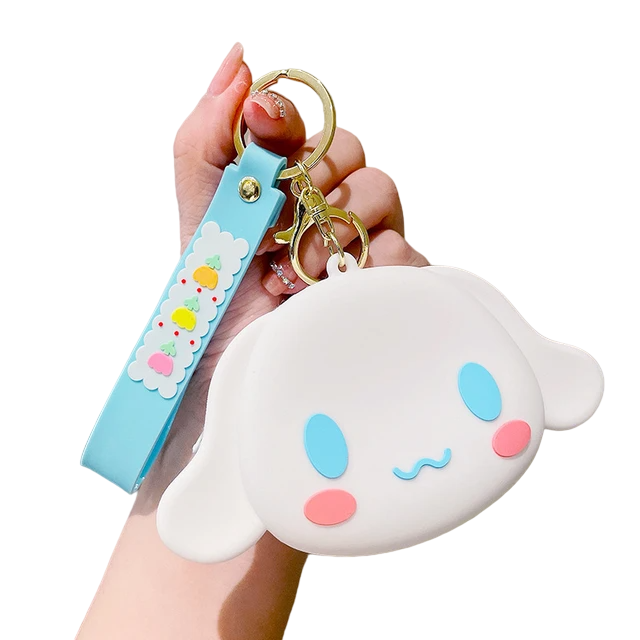 Monedero Con Llavero Kuromi Hello Kitty My Melody Sanrio | Devastation Store