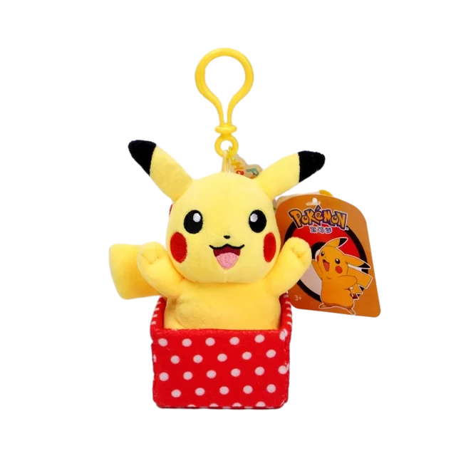 Llavero De Peluche Pokemon Pikachu Eevee Bulbasaur | Devastation Store