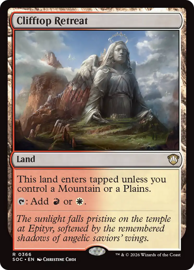 Clifftop Retreat [Secrets of Strixhaven Commander] | Devastation Store