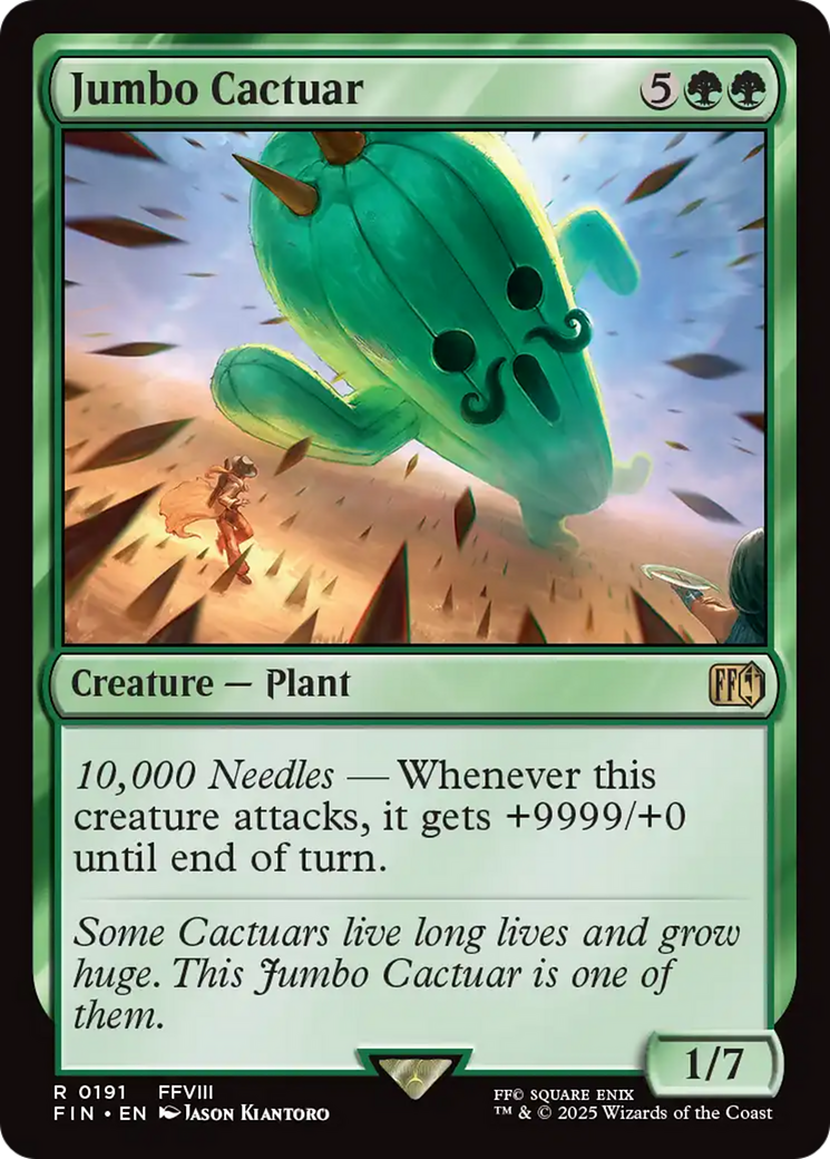 Jumbo Cactuar [FINAL FANTASY] | Devastation Store