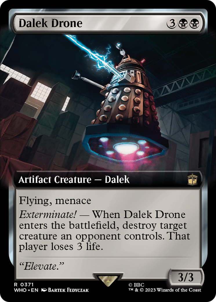 Dalek Drone (Extended Art) [Doctor Who] | Devastation Store