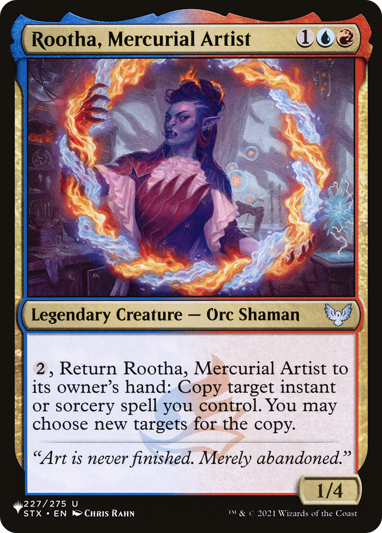 Rootha, Mercurial Artist [The List Reprints] | Devastation Store