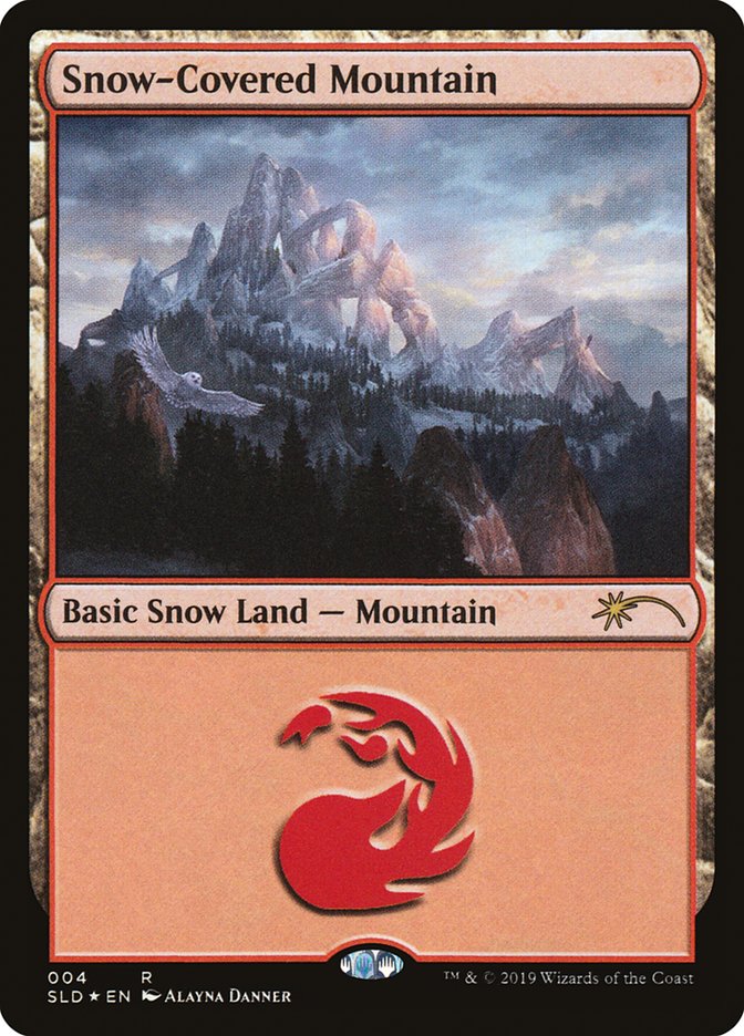 Snow-Covered Mountain (004) [Secret Lair Drop Series] | Devastation Store