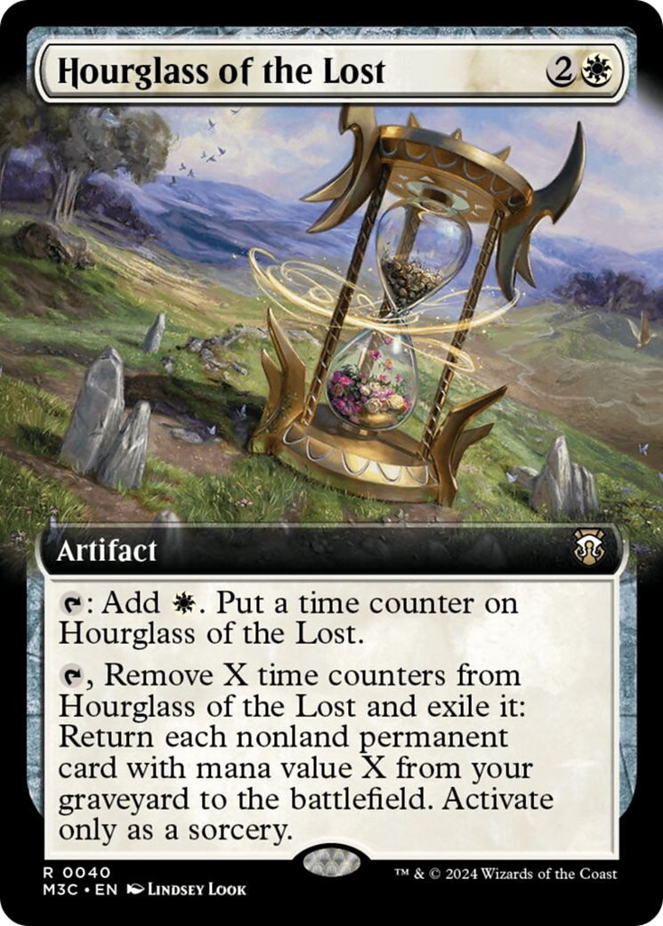 Hourglass of the Lost (Extended Art) [Modern Horizons 3 Commander] | Devastation Store
