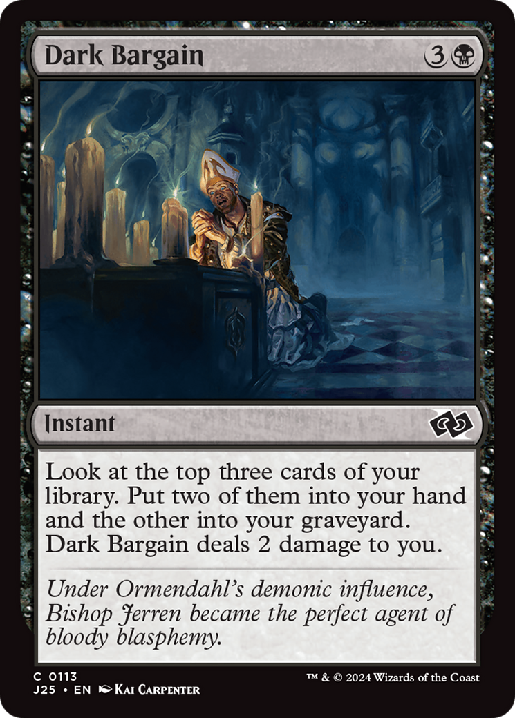 Dark Bargain [Foundations Jumpstart] | Devastation Store