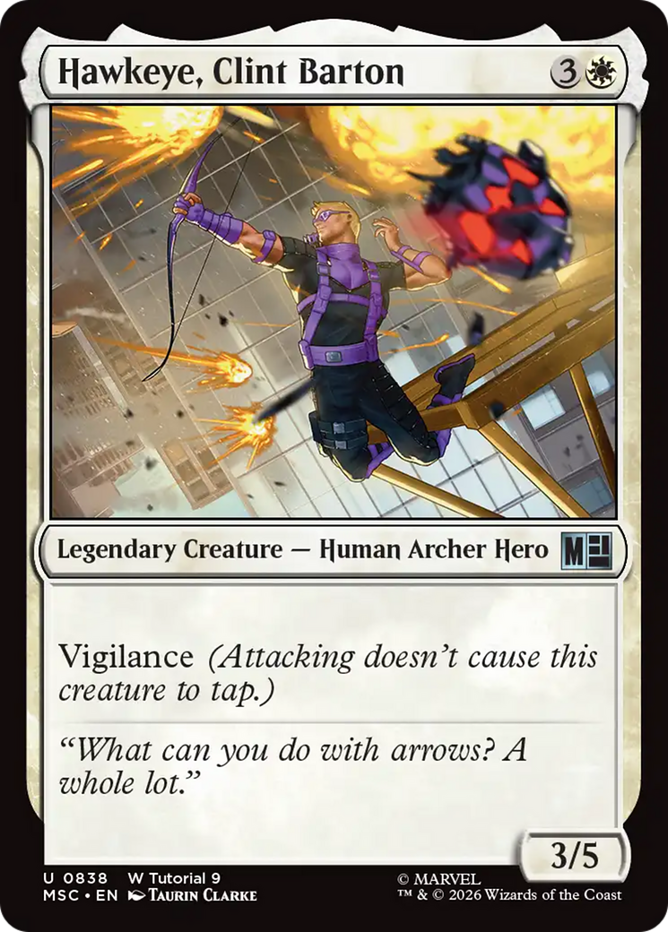Hawkeye, Clint Barton (0838) [Marvel Super Heroes Commander] | Devastation Store