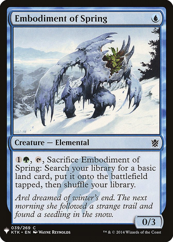 Embodiment of Spring [Mystery Booster] | Devastation Store