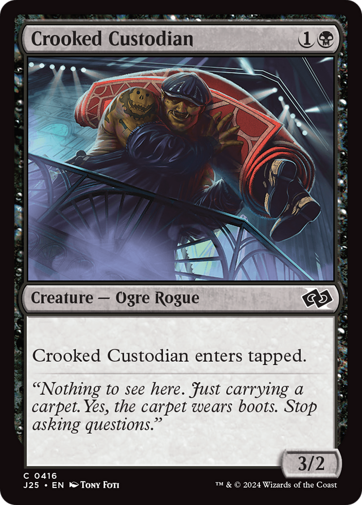 Crooked Custodian [Foundations Jumpstart] | Devastation Store