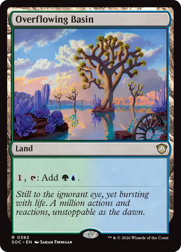 Overflowing Basin [Secrets of Strixhaven Commander] | Devastation Store