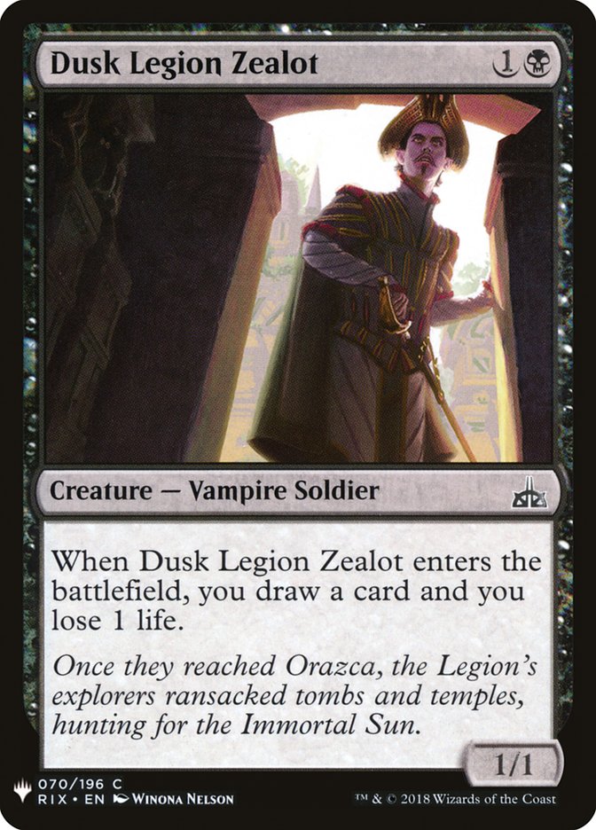 Dusk Legion Zealot [Mystery Booster] | Devastation Store