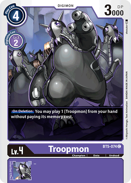 Troopmon [BT5-074] [Battle of Omni] | Devastation Store