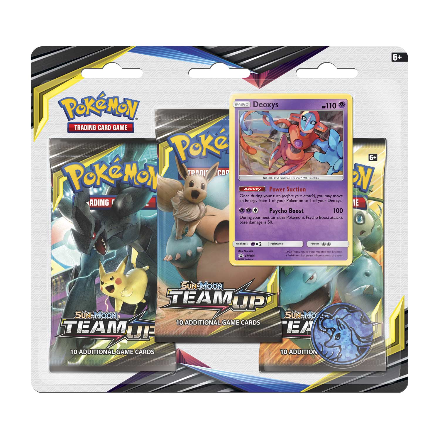 Sun & Moon: Team Up - 3-Pack Blister (Deoxys) | Devastation Store