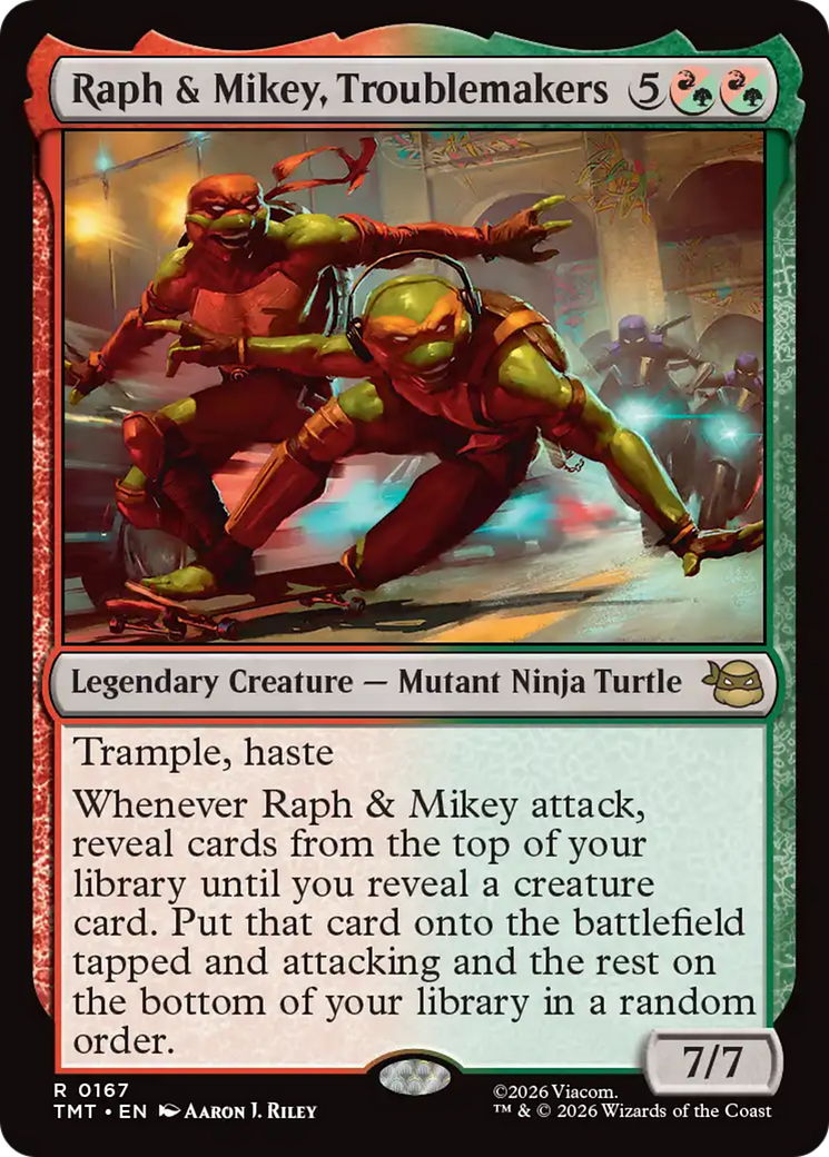 Raph & Mikey, Troublemakers [Teenage Mutant Ninja Turtles] | Devastation Store