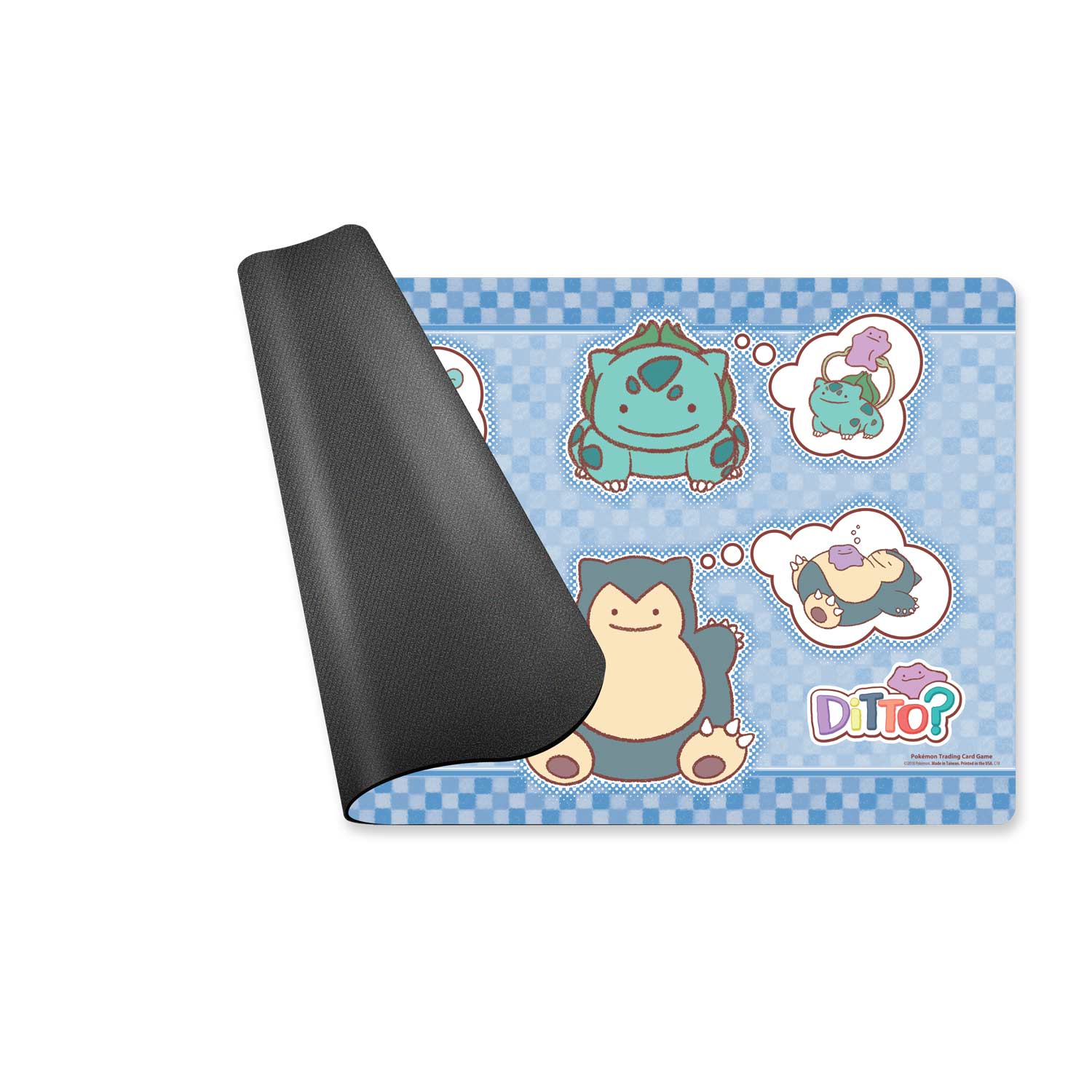 Playmat - Ditto? (Squirtle, Bulbasaur, Charmander, and Snorlax) | Devastation Store