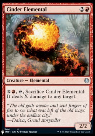 Cinder Elemental [The List] | Devastation Store