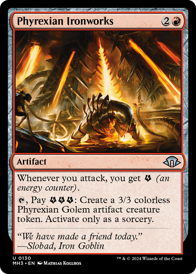 Phyrexian Ironworks [Modern Horizons 3] | Devastation Store