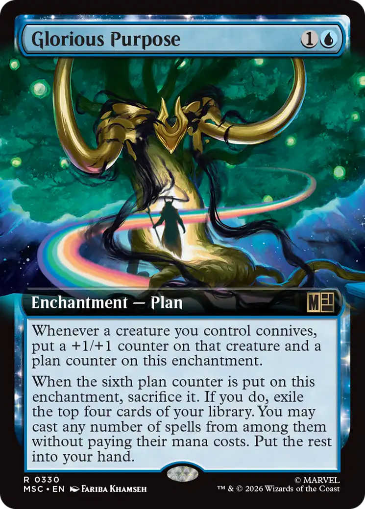 Glorious Purpose (Extended Art) [Marvel Super Heroes Commander] | Devastation Store