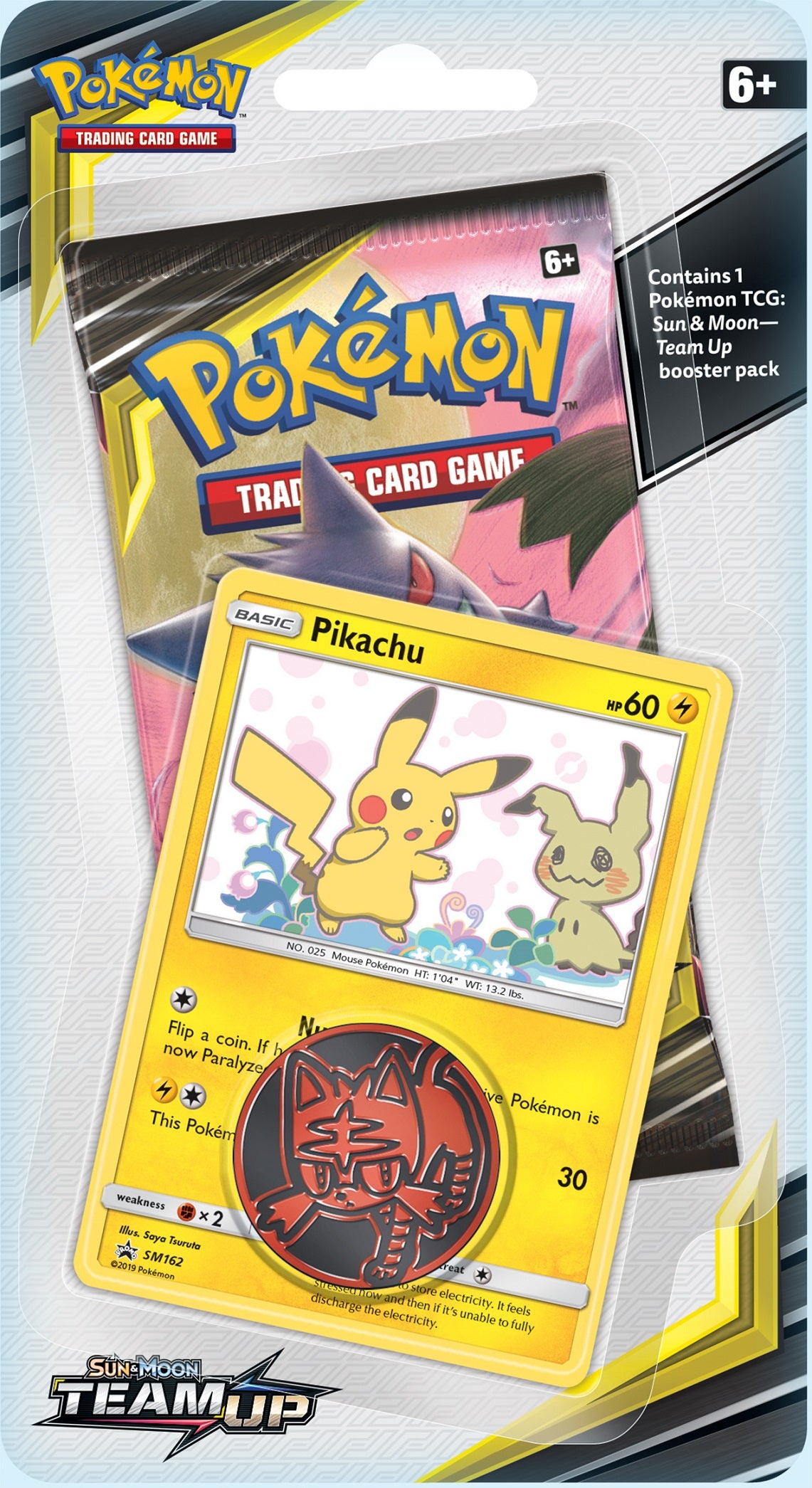 Sun & Moon: Team Up - Single Pack Blister (Pikachu) | Devastation Store