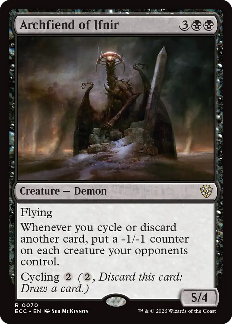 Archfiend of Ifnir [Lorwyn Eclipsed Commander] | Devastation Store