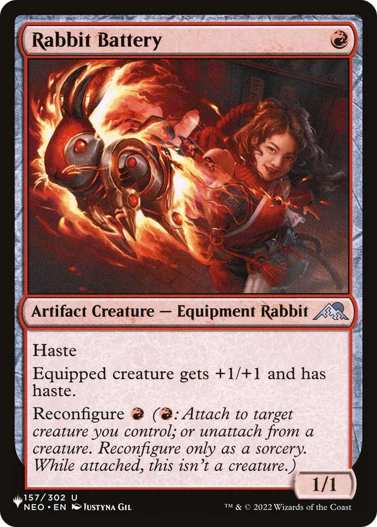 Rabbit Battery [The List Reprints] | Devastation Store