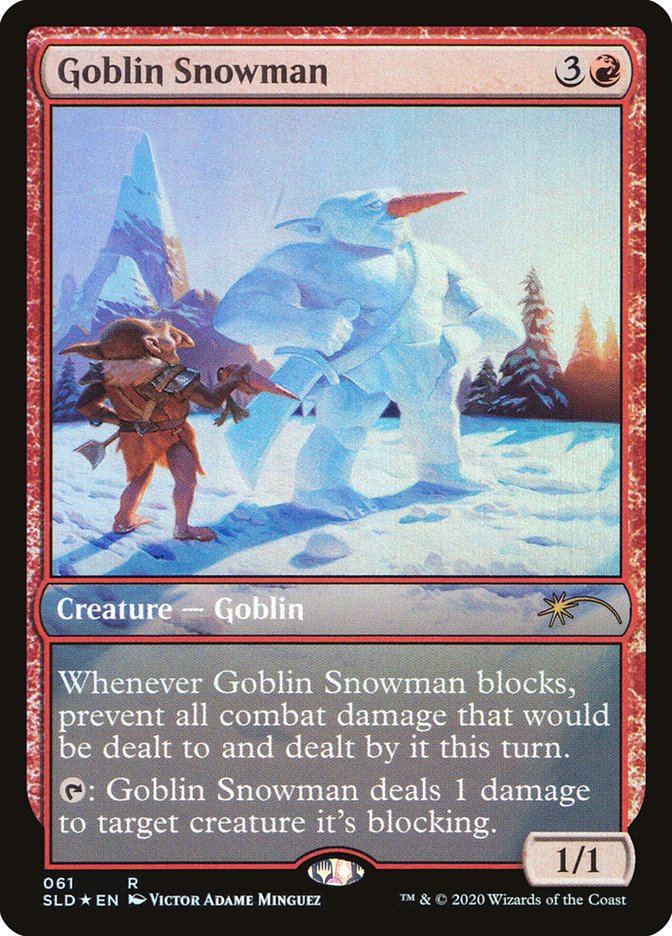 Goblin Snowman [Secret Lair Drop Series] | Devastation Store