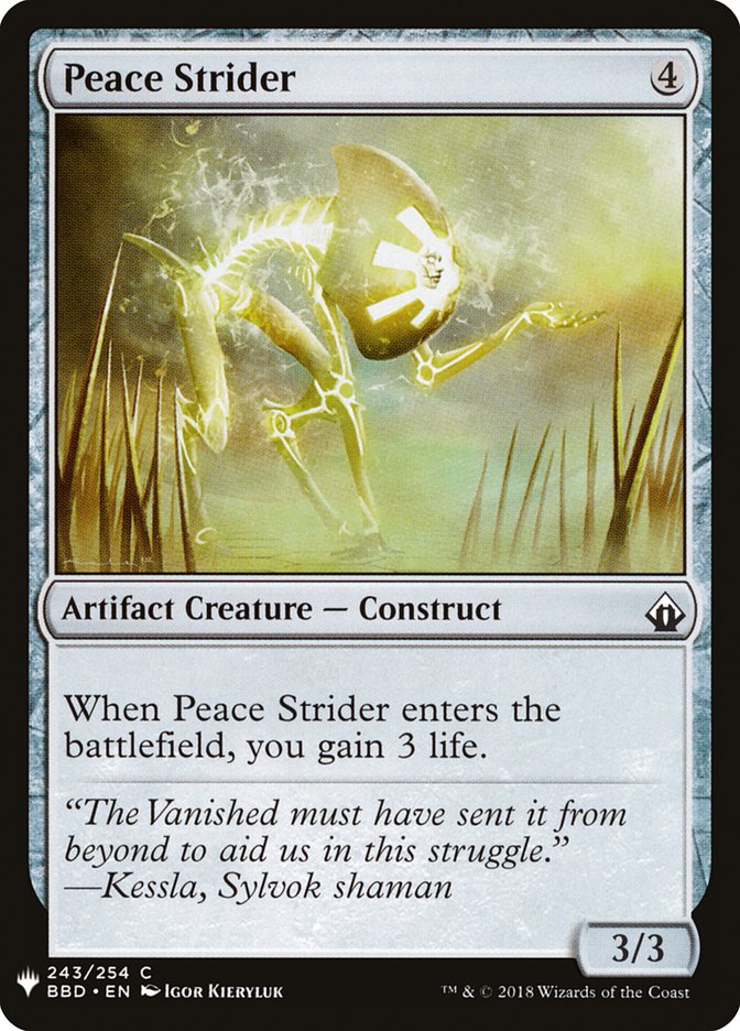 Peace Strider [Mystery Booster] | Devastation Store