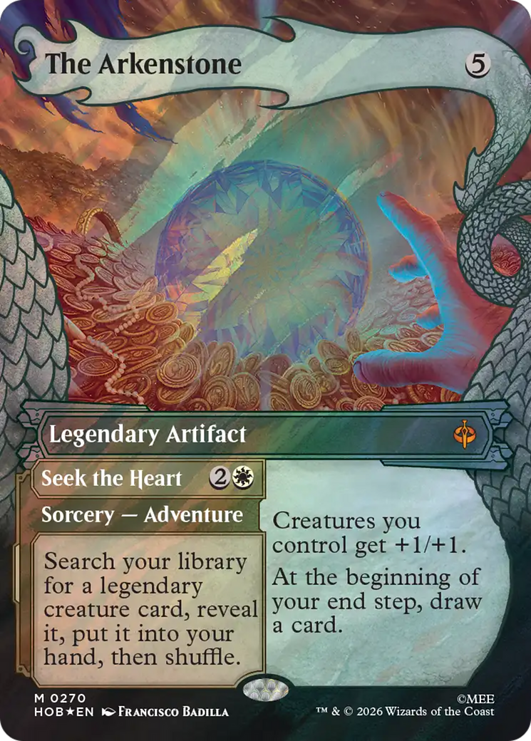 The Arkenstone (Showcase) (Surge Foil) [The Hobbit] | Devastation Store