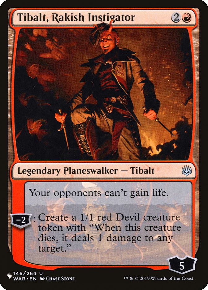 Tibalt, Rakish Instigator [The List] | Devastation Store