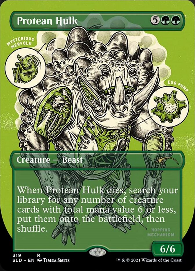 Protean Hulk (Borderless) [Secret Lair Drop Series] | Devastation Store