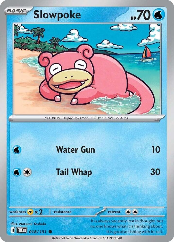 Slowpoke (018/131) [Scarlet & Violet: Prismatic Evolutions] | Devastation Store